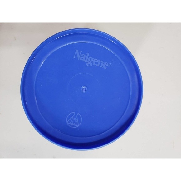 Nalgene Storage Containers 32 Oz Blue Wide Mount Durable Tough Versatile Outdoor - Picture 4 of 5